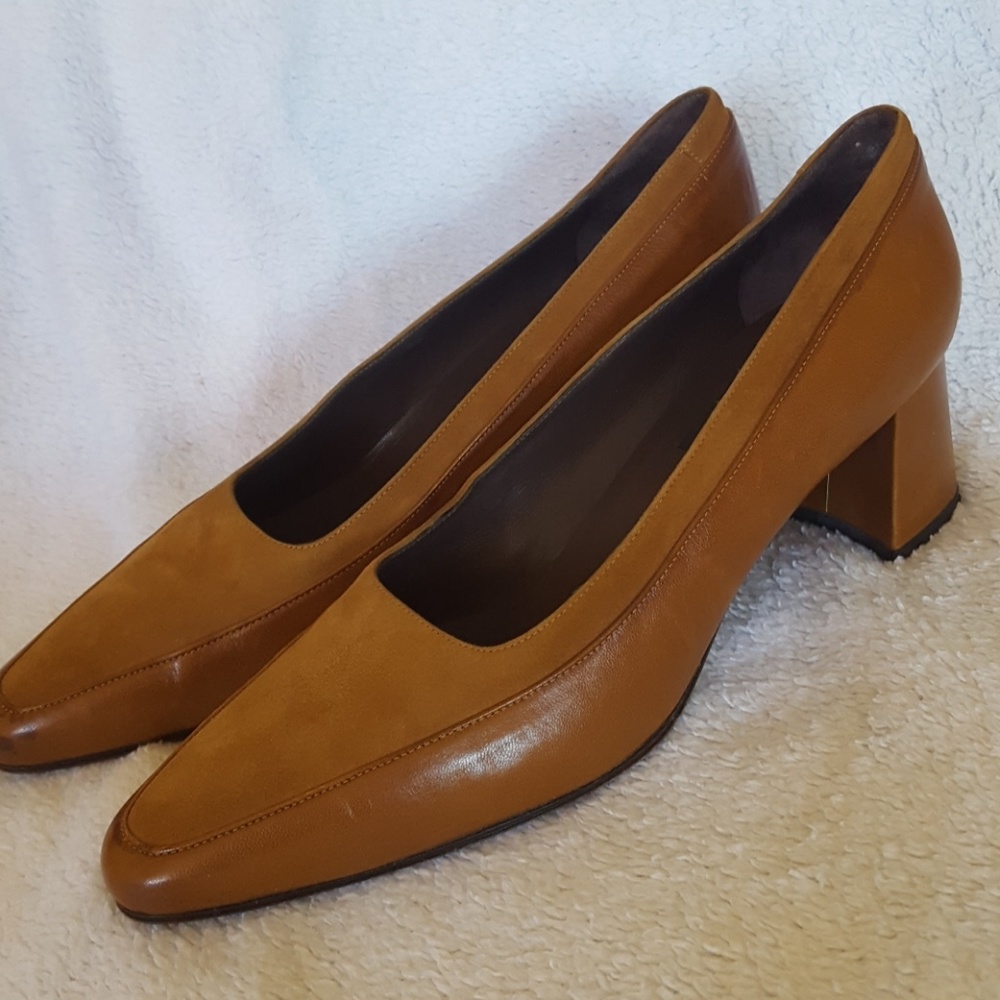 Vintage Richard Tyler Pointed-Toe Chunky Heels